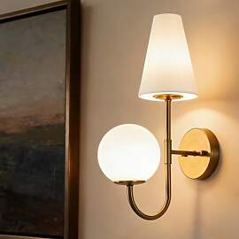 Tribesigns Gold Wandleuchte - Vintage Wandlampe