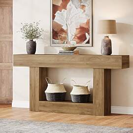 Tribesigns Konsolentisch, 160 cm lang,