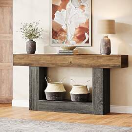 Tribesigns Konsolentisch, 160 cm lang,