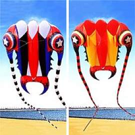 Trilobite-Drachen für Erwachsene, Nylon-Softkite, 