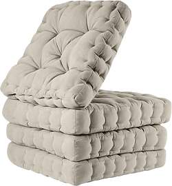 Trintion 4er Set Sitzkissen 40x40x8 cm –