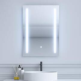 Trintion LED Badspiegel mit Beleuchtung Badezimmer 