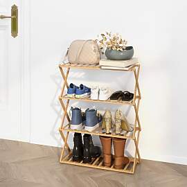 Trintion Schuhregal, 50×70cm Faltbares Schuhregal 