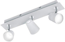 Trio Leuchten Led-Strahler, Weiß, Chrom, Metall,