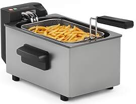 Tristar Edelstahl-Fritteuse, 3L Kapazität,