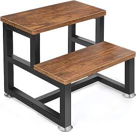 Tritthocker Kinder Stufen, Schwere Metallrahmen