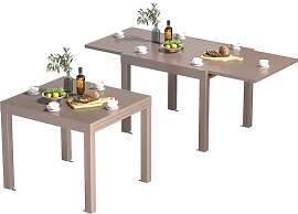 TRIUMPHKEY Gartentisch Ausziehbar, Gartentisch