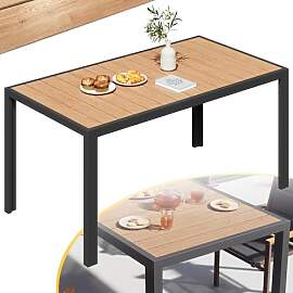 TRIUMPHKEY Gartentisch mit Aluminiumrahmen,