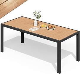 TRIUMPHKEY Gartentisch mit Aluminiumrahmen,