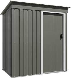 TRIUMPHKEY Metall Gerätehaus 151x77x182 cm, 2,1
