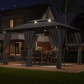 TRIUMPHKEY Pavillon 3x4 Wasserdicht Stabil
