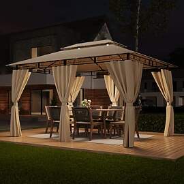 TRIUMPHKEY Pavillon 3x4 Wasserdicht Stabil