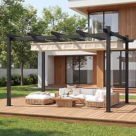 TRIUMPHKEY Pergola Pavillon 3x4m wasserdicht