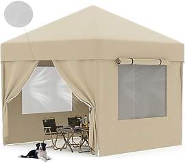 TRIUMPHKEY Pop Up Faltpavillon Fenster mit Netz