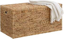 Truhe HOME AFFAIRE, beige (natur), B:110cm H:55cm