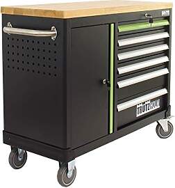 TRUTZHOLM Werkstattwagen Deluxe leer, 6 Schubladen 
