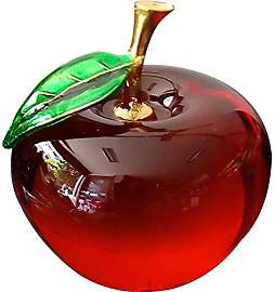Tsffae Glas-Apfel-Ornament, Transparente