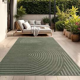 TT Home Outdoor Teppich 240x340 cm Grün,