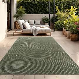 TT Home Outdoor Teppich Läufer 80x150 cm Grün,