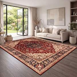 TT Home Vintage Teppich Wohnzimmer klassischer