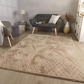 TT Home Wohnzimmer Teppich Esszimmer Langflor