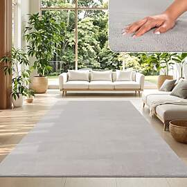 TT Home Wohnzimmer Teppich Kurzflor Anti-Rutsch