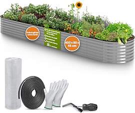 TTL GARDEN 400x80x45cm Spirit XXL Metall Hochbeet