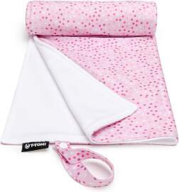 T-TOMI Changing Pad Pink Dots waschbare