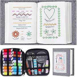 TTYSHIP® Embroidery Stitch Book, Stickbuch