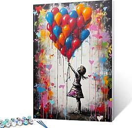 Tucocoo Buntes Ballon-Malen nach Zahlen für