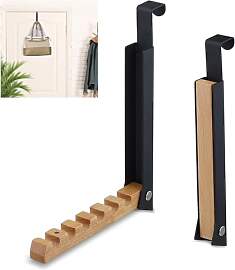 Türgarderobe klappbar, 2 Stück Türhaken