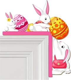 Türrahmen Deko Ostern, Osterdeko, Ostern Deko,