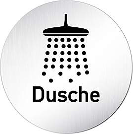 Türschilder24 XXL Türschild • Ø 100 mm •