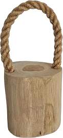 Türstopper Holz 1,4 kg Maritim Rustikal Holzstamm 