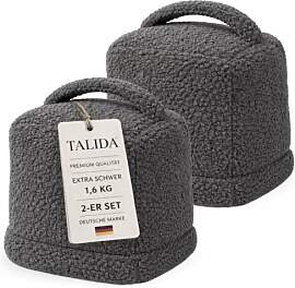 Türstopper sack 1,6KG Teddy-Stoff | mit Griff |