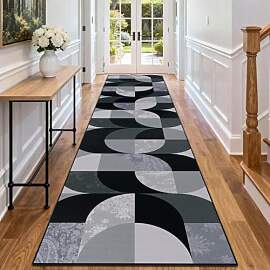 TUKDAK Boho Teppich Läufer Flur 80x300 cm,