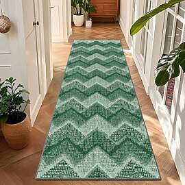 TUKDAK Boho Teppich Läufer Flur rutschfest