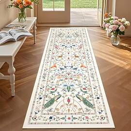 TUKDAK Teppich Läufer Flur rutschfest 60x180cm,