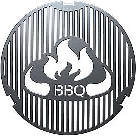 tuning-art GE02 Grilleinsatz | Rund | BBQ Motiv |