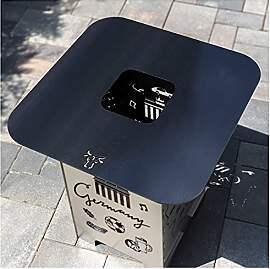 tuning-art GPB50 Grillplatte | Feuerplatte |