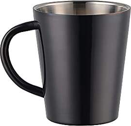TUPMFG Kaffeetassen, 300ml Edelstahl Kaffeebecher, 