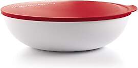 TUPPERWARE Allegra 1,5 L rot weiß Schüssel