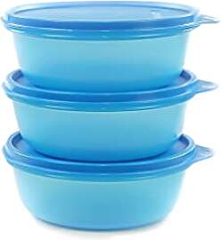 TUPPERWARE Hit-Parade Kühlschrank 600 ml blau (3) 
