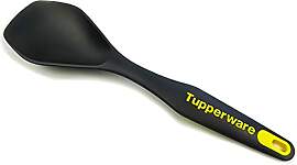 Tupperware Servierlöffel Schwarz-Gelb D166