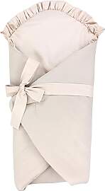 TupTam Unisex Baby Einschlagdecke mit Schleife,