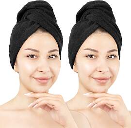 Turban-Handtuch HAMMETEX "2er Set Haarturban