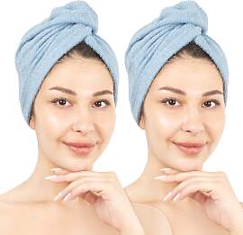 Turban-Handtuch HAMMETEX "2er Set Haarturban