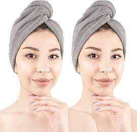 Turban-Handtuch HAMMETEX "2er Set Haarturban