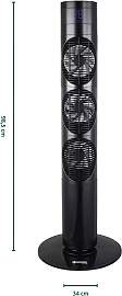 Turmventilator mit Fernbedienung "Dolmen