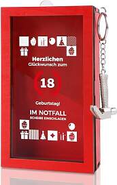 Tutukyle 18 Geschenk Lustige Notfallbox mit